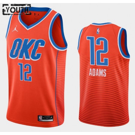 Dres Oklahoma City Thunder Steven Adams 12 2020-21 Jordan Brand Statement Edition Swingman - Dječji